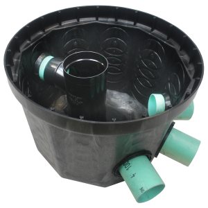 24" Rhino Baffled Distribution Box (10 Hole)